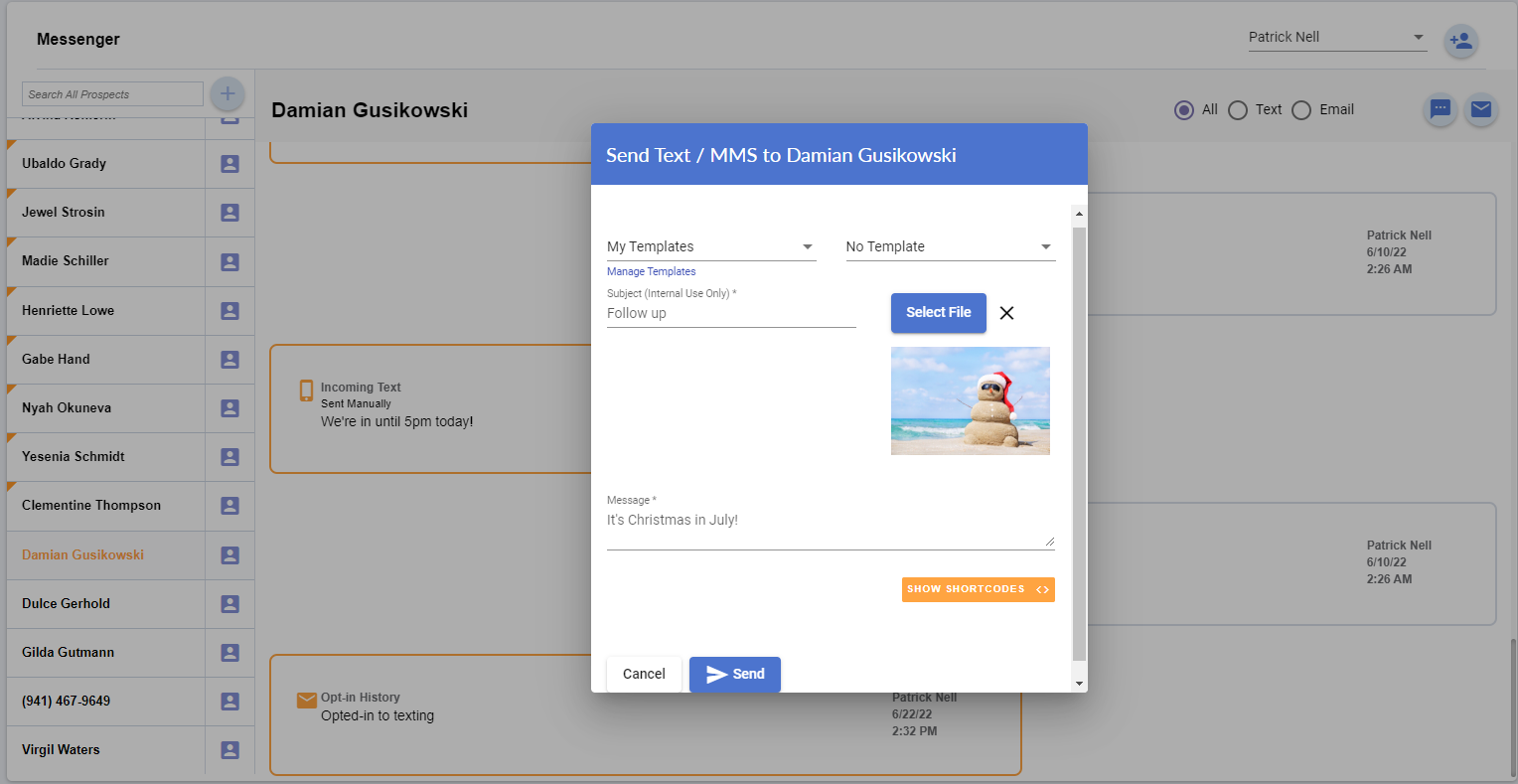 screenshot of Lightspeed Voice Quantum
